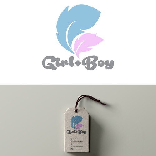 Clean Design Logo concept for baby's product