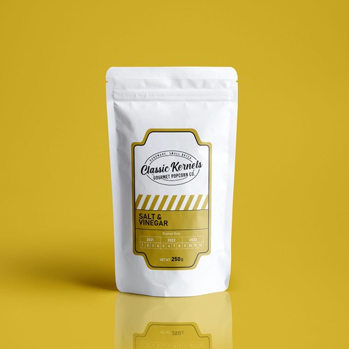 PACKAGING LABEL FOR CLASSIC KERNELS