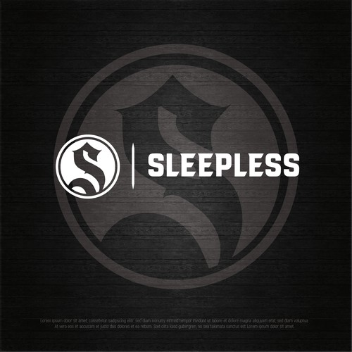 Sleepless logo design