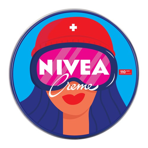 Concept for NIVEA Creme Swiss Anniversary Edition packaging