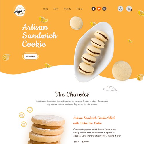 Food website