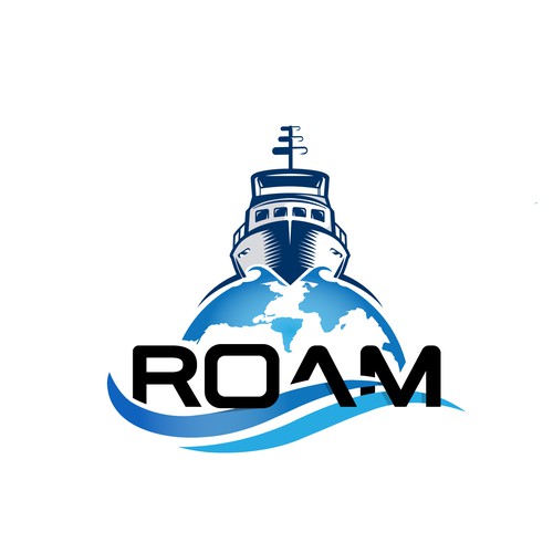 Logo update for our Cruising Boat, "Roam"