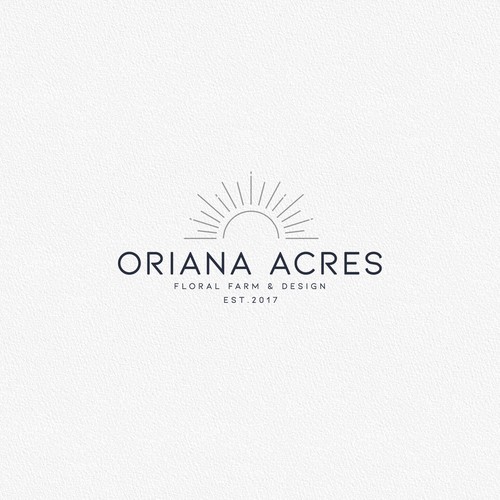 Logo for floral farm and design