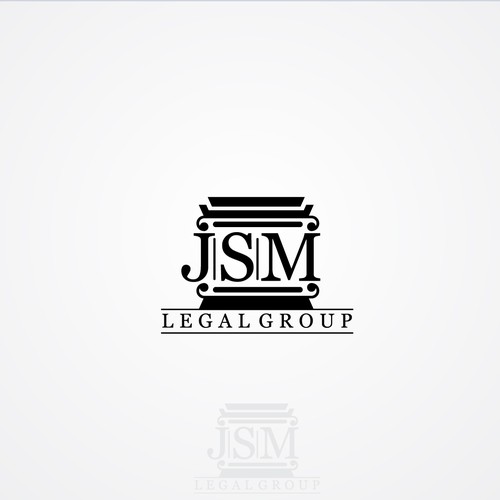 professional but young stylized law firm logo for use on letterhead and business cards, etc.