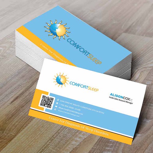 Comfort Sleep Business Card