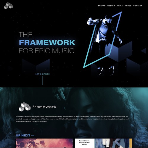 Framework Music Website