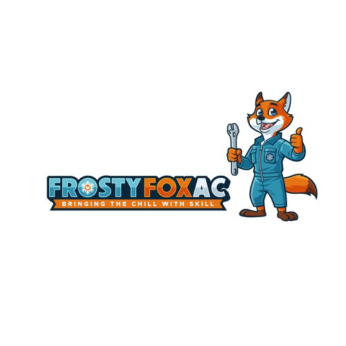 Awesome Fox Mascot Design