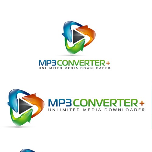 Create the next logo for MP3 Converter Plus