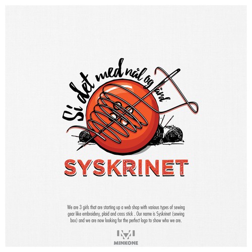 Bold logo concept for Syskrinet