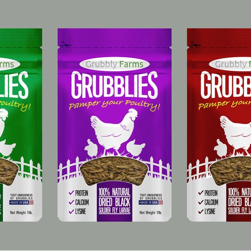 Grubblies Pamper your poultry design