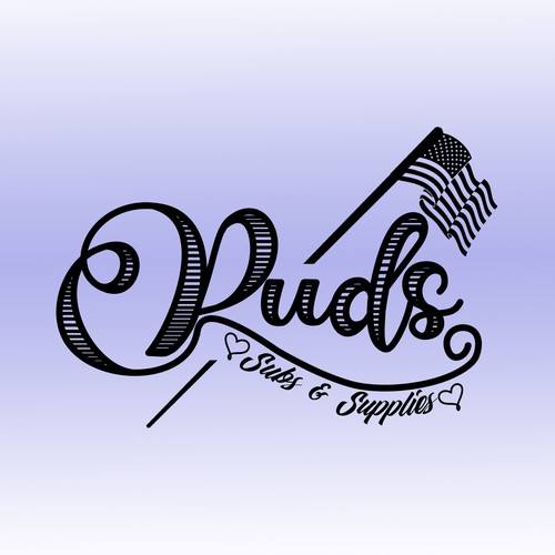 New logo design for Pud's Subs & supplies