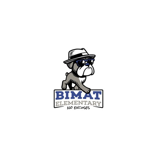 Cool Elementary School Logo