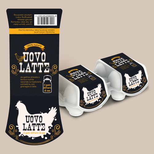 UOVO Latte Eggs Packaging