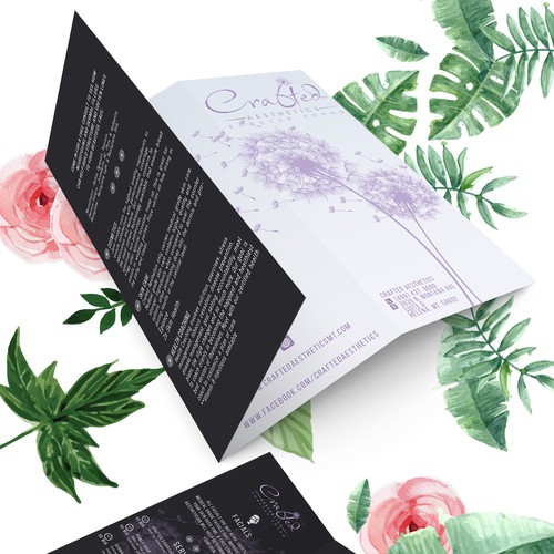 Brochure for Crafted Aesthetics