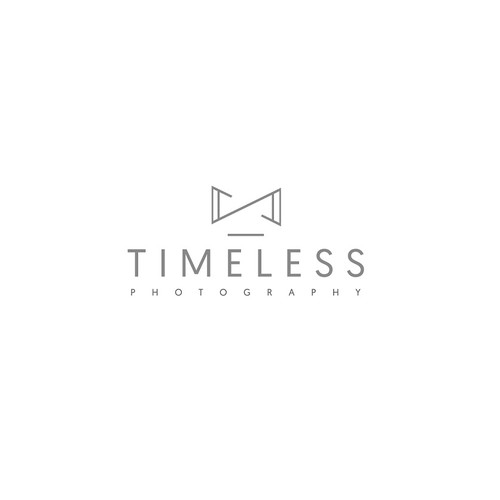 Minimal timeless logo for timeless photography