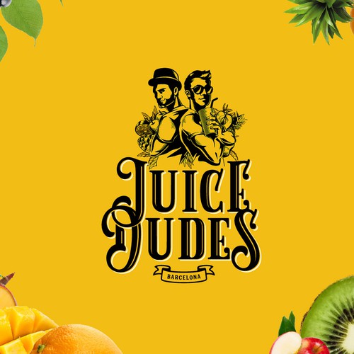Identity concept for a juice bar