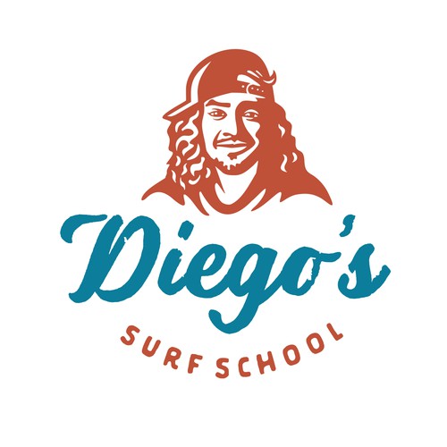 Logo for Diego’s Surf School