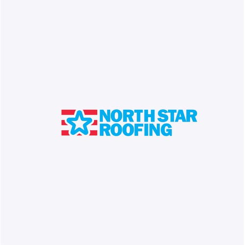 North Star Roofing Logo Concept 