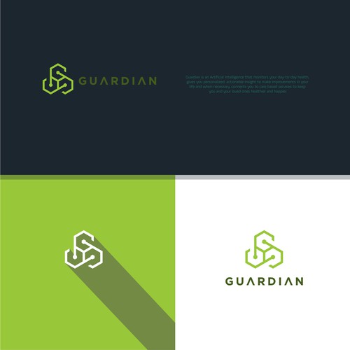 creative logo for Guardian.