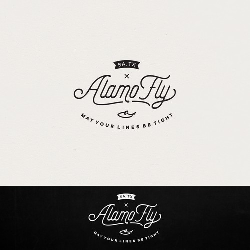 Logo design for a fly fishing & lifestyle brand