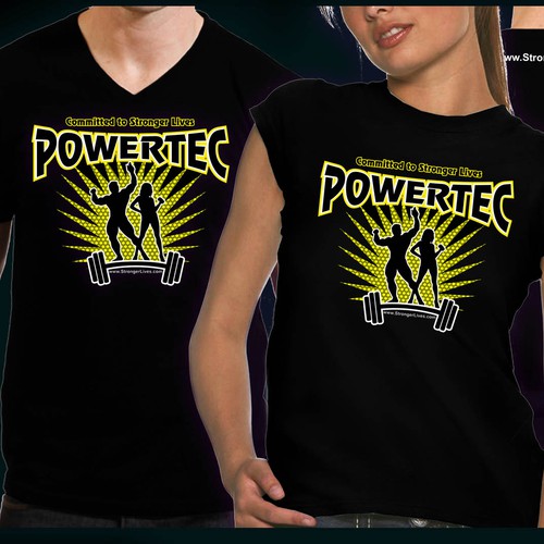 *GUARANTEED* Create the next t-shirt design for Powertec Fitness