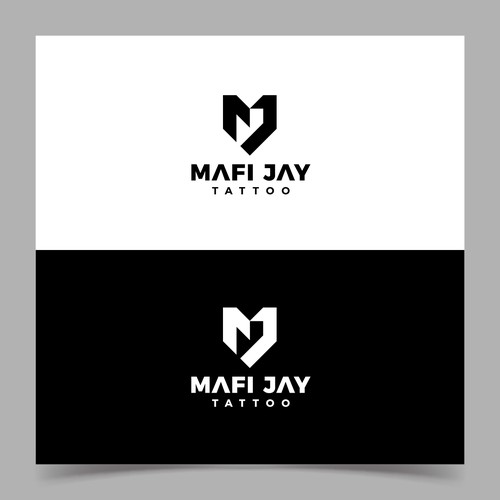 Clean & Powerful Logo for Premium Tattoo Artist (MJ) – Realism & Abstract