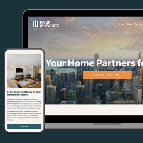 Branding and Startup Website for Broker Philip Schwartz