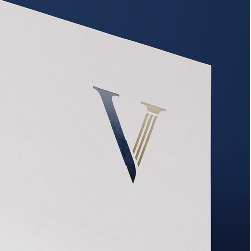 Premium law firm logo design.
