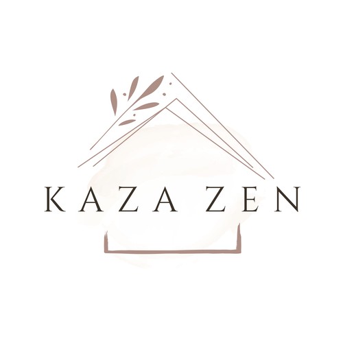 Kaza Zen Logo and Brand Identity Design