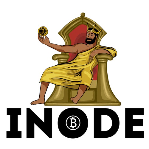 Bitcoin king logo