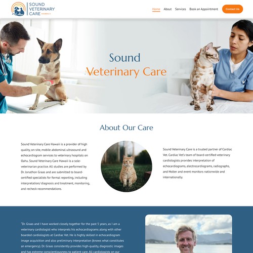 Sound Veterinary Care Hawaii Design