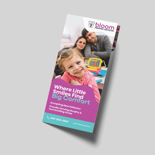 Brochure for Bloom Pediatric Dentistry