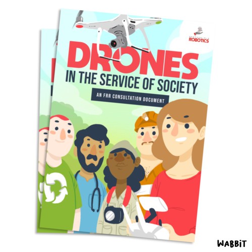 Book Design for Drone Company