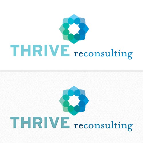 Logo concept Thrive Reconsulting