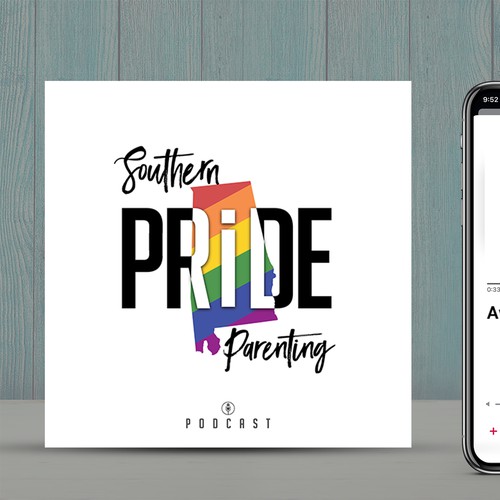 LGBTQ Parenting Podcast Logo!