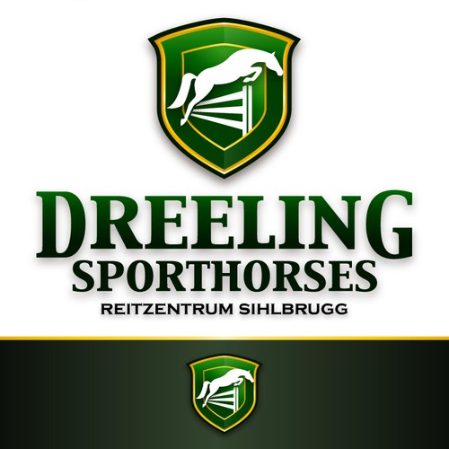 Dreeling Sporthorses Logo Design