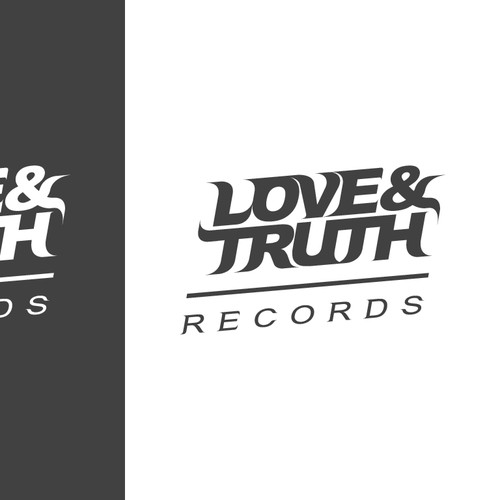 LOGO Design for the Most High Evolved Record Label in Hip-Hop: Love & Truth Records