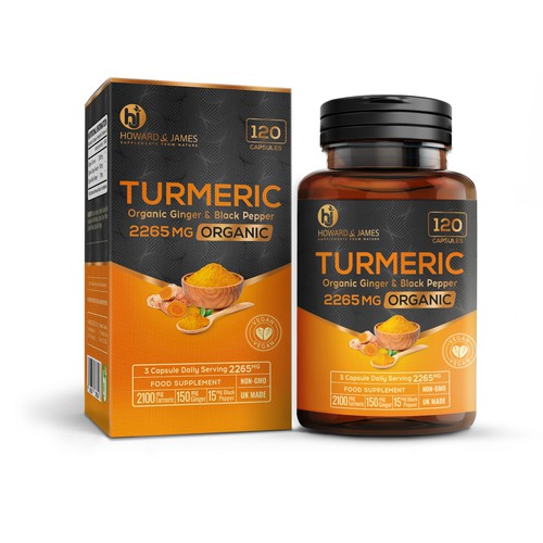 Dietary Supplement, label and box design