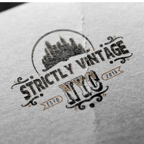 Vintage NYC logo