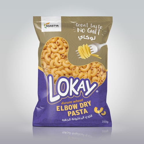 Lokay Elbow Dry Pasta Packaging