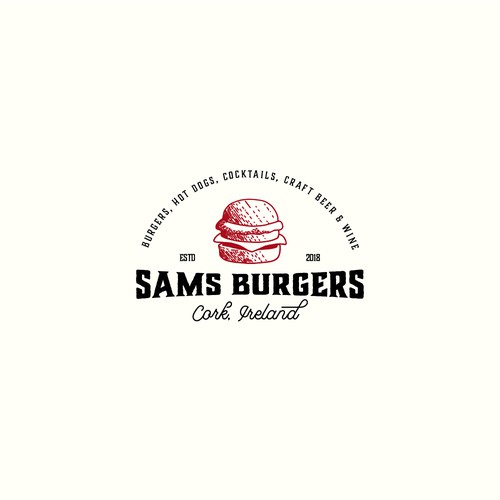 Logo Concept for Sams Burgers