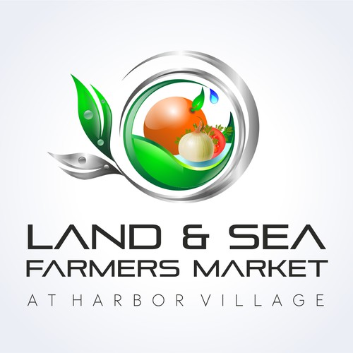 Create the next logo for Land & Sea Farmers Market at Harbor Village