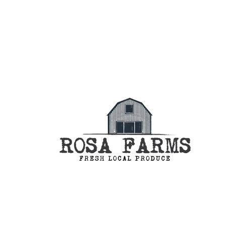 Logo concept for Rosa Farms 