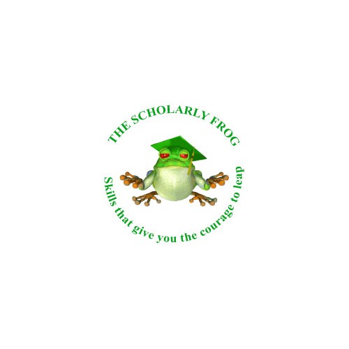 Logo Concept for the Scholarly Frog