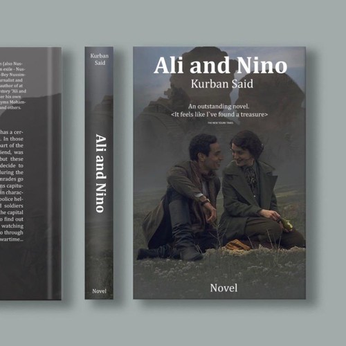 Ali and Nino — Book Cover Design