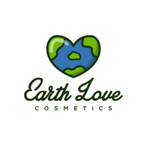 Logo design for Earth Love Cosmetics