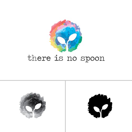bold concept for the is no spoon