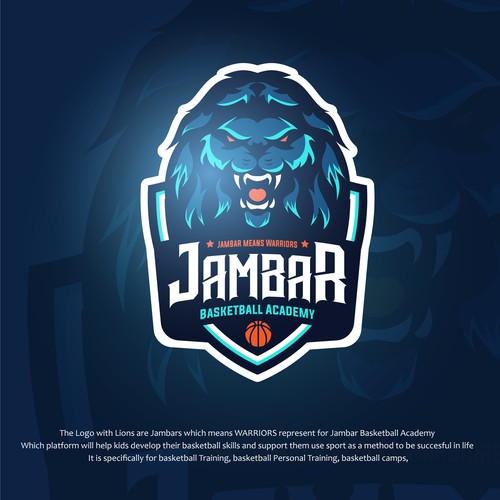 JAMBAR Basketball Academy Logo