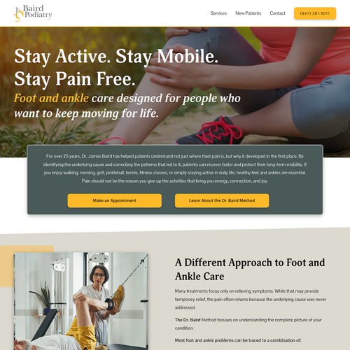 Baird Podiatry Design