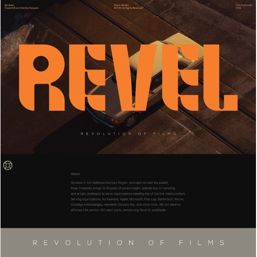REVEL : Visual Identity Design